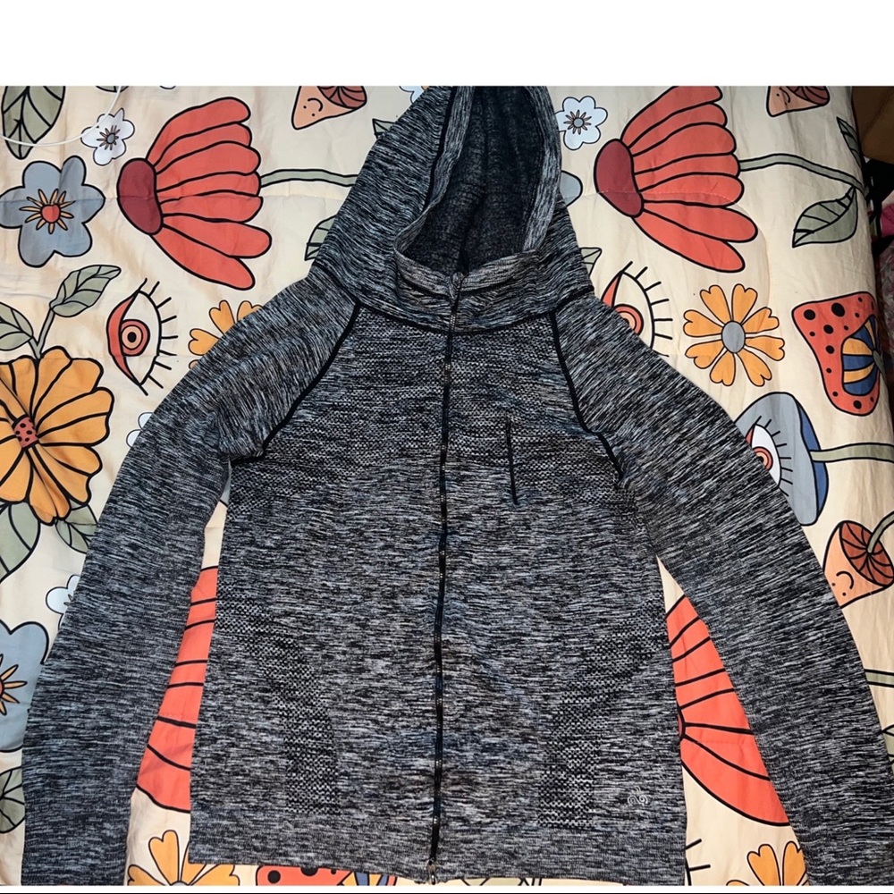 Stretchy athletic jacket size large